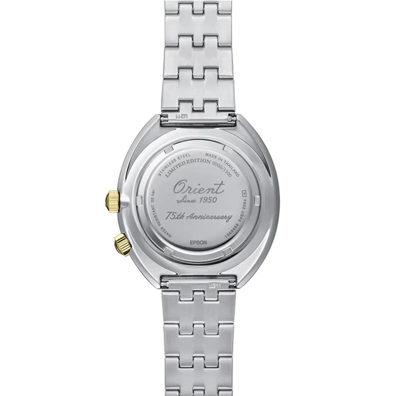 Orient Revival 75th Anniversary Multi-Color Dial Men's Watch- RA-AA0E08Y